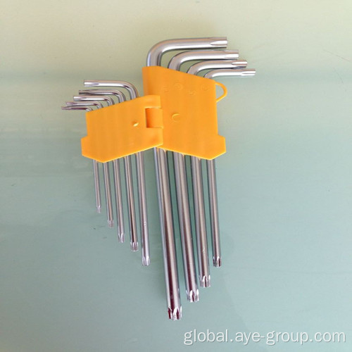 Star Point Wrench Set L Type Hex Allen Key with Star Head Supplier